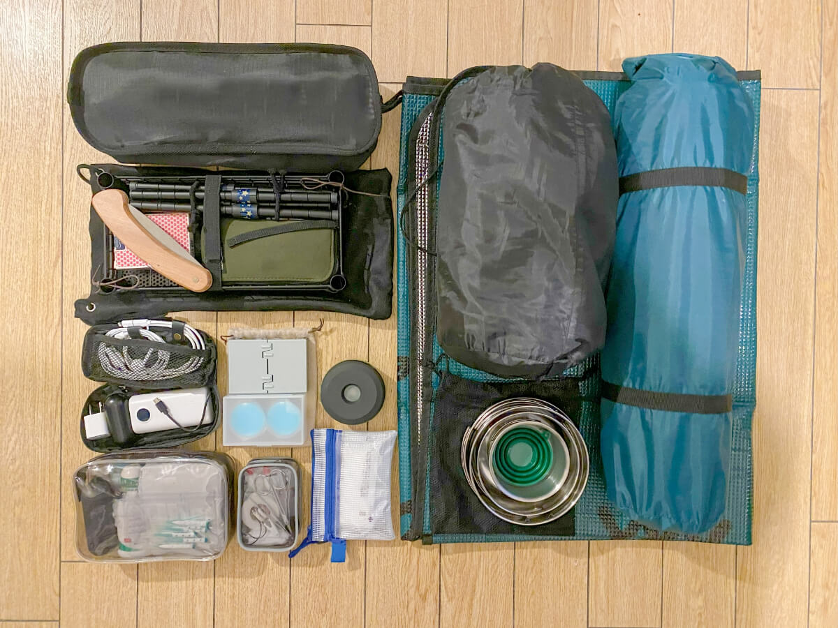 コンパクトに収まる量